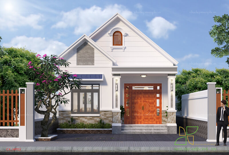Mẫu hồ sơ thiết kế nhà cấp 4 C4_MP02 miễn phí