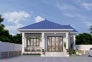 Chi phí xây nhà cấp 4 100m2 3 phòng ngủ năm 2026