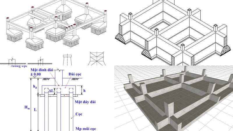 4 loại móng nhà phổ biến nhất trong xây dựng 2026