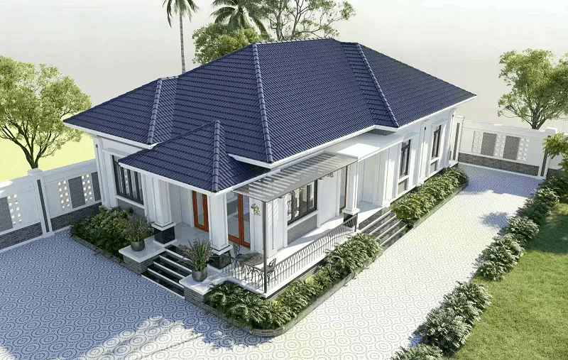Nhà mái Nhật kết hợp được với những phong cách nào