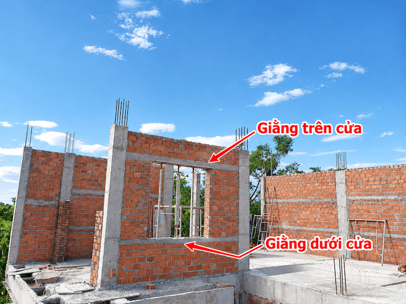 Những trường hợp nhà cấp 4 nên bố trí giằng tường