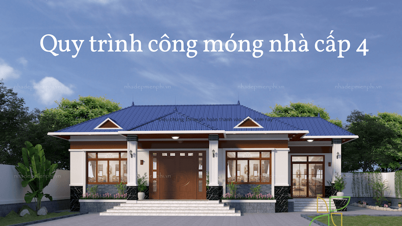 Quy trình công móng nhà cấp 4